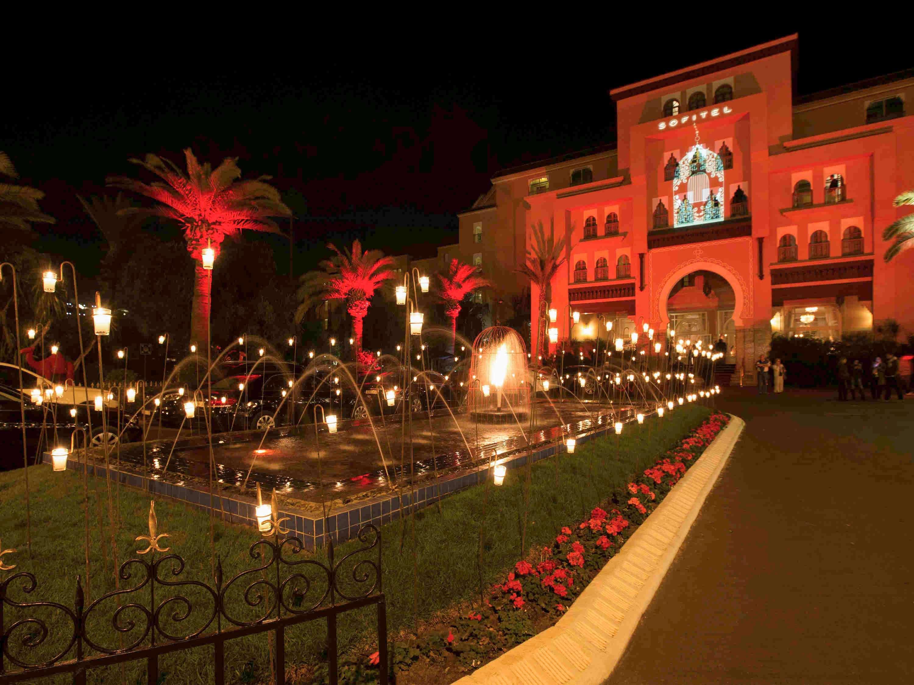 Hotel Sofitel Marrakech Palais Imperial Marrakesch Exterior foto